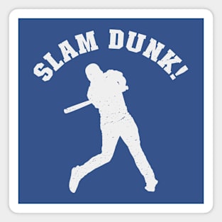 Funny Slam Dunk Magnet